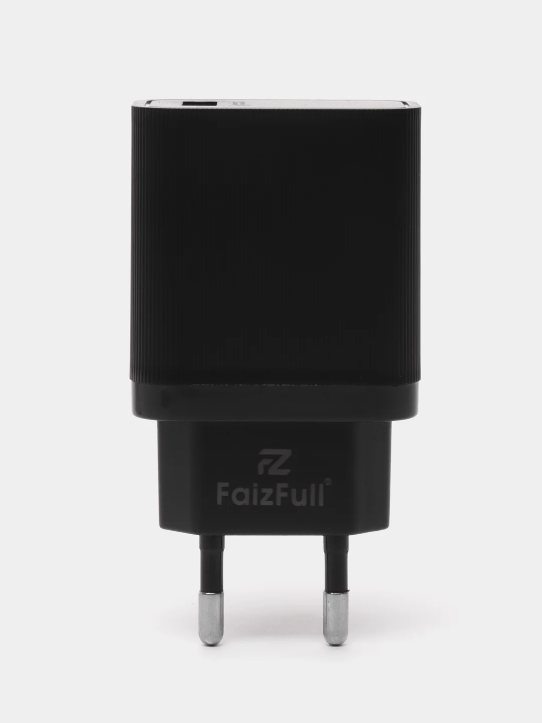 Черный сетевое зарядное устройство FaizFull Fc-66, быстрая зарядка, USB, 18W
