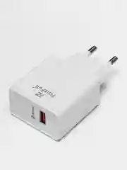 Белый сетевое зарядное устройство FaizFull Fc-72, быстрая зарядка, USB, 18W