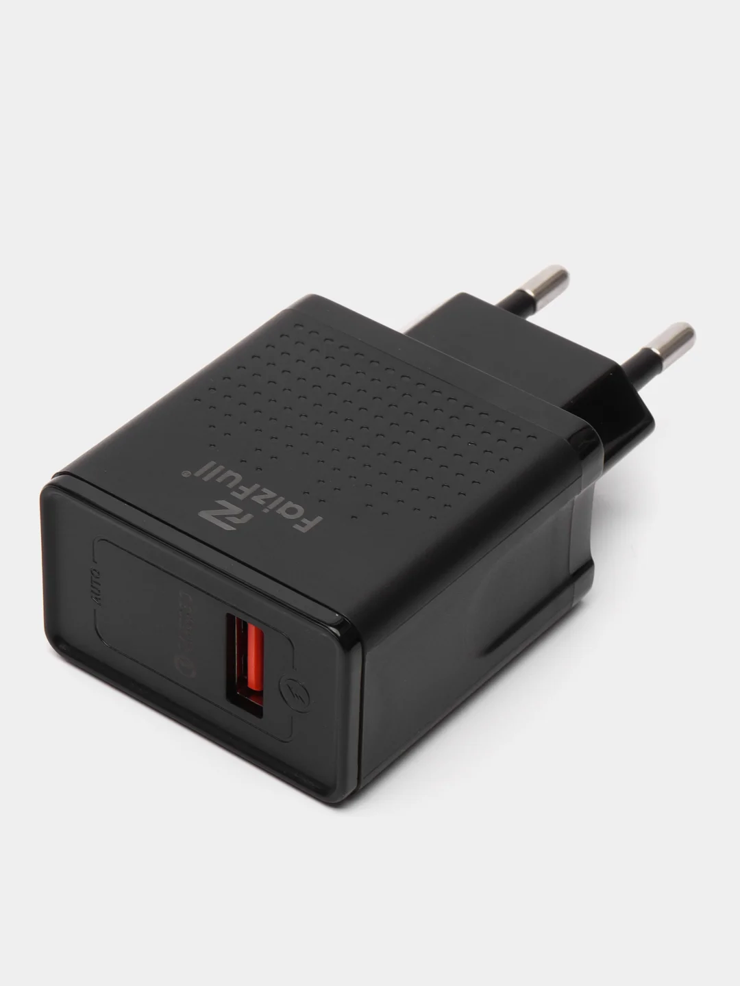 Белый сетевое зарядное устройство FaizFull Fc-72, быстрая зарядка, USB, 18W
