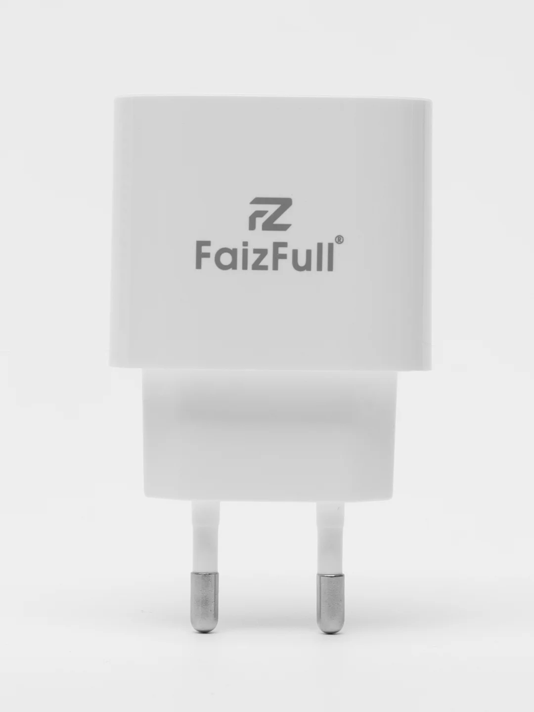 Белый сетевое зарядное устройство FaizFull Fc-64, быстрая зарядка, USB, 18W