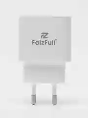 Белый сетевое зарядное устройство FaizFull Fc-64, быстрая зарядка, USB, 18W