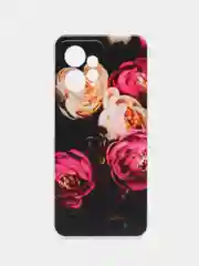Кораллово-розовый силиконовый чехол для Xiaomi Redmi Note 12 4G (Сяоми Редми Ноут 12 4Г)