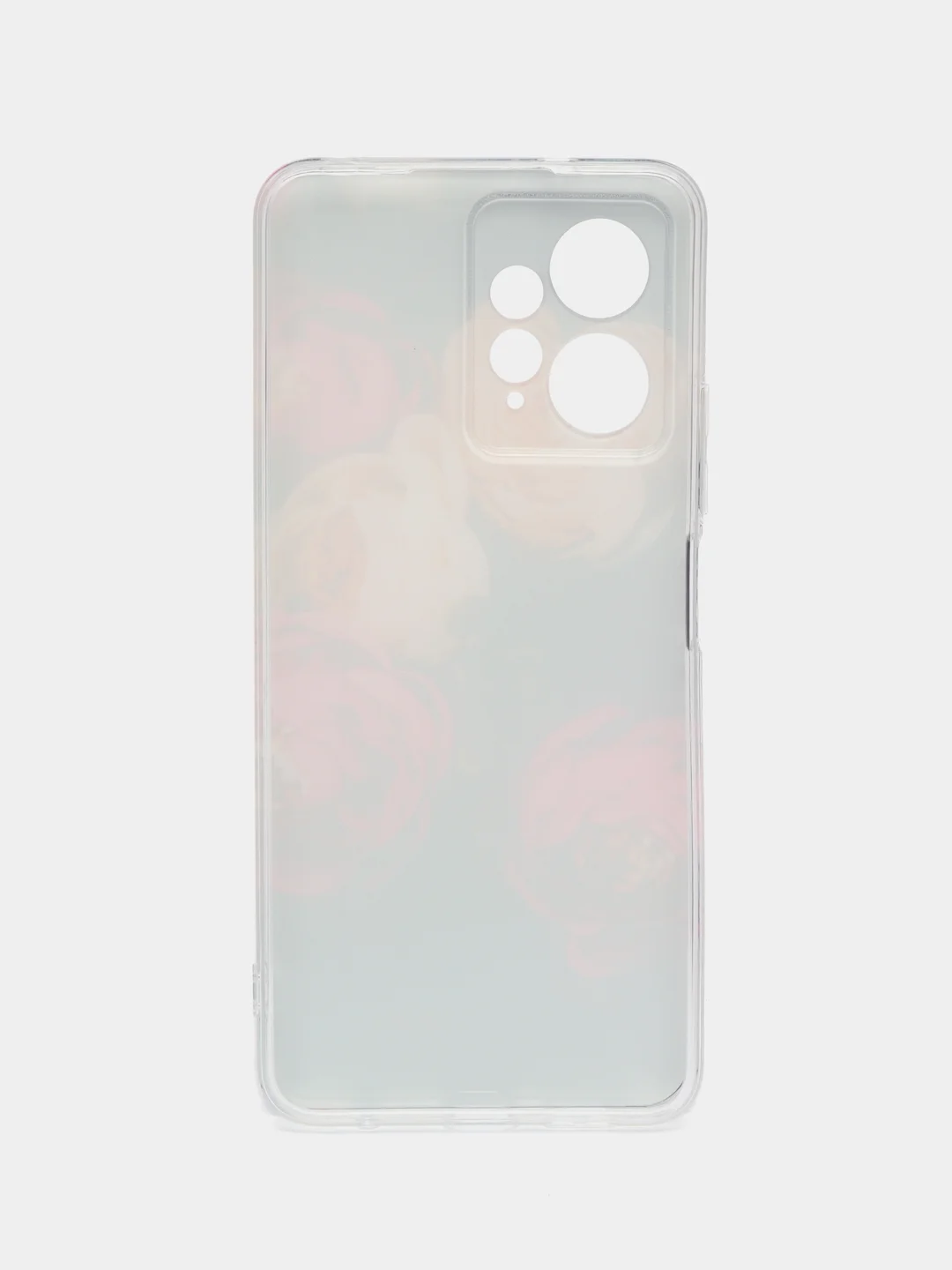 Кораллово-розовый силиконовый чехол для Xiaomi Redmi Note 12 4G (Сяоми Редми Ноут 12 4Г)