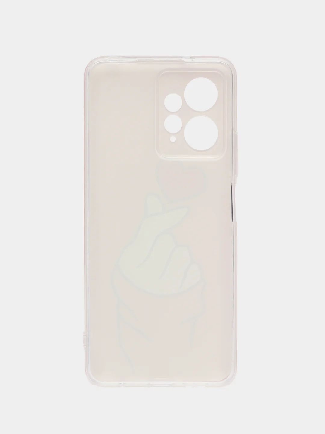 Коралловый силиконовый чехол для Xiaomi Redmi Note 12 4G (Сяоми Редми Ноут 12 4Г)