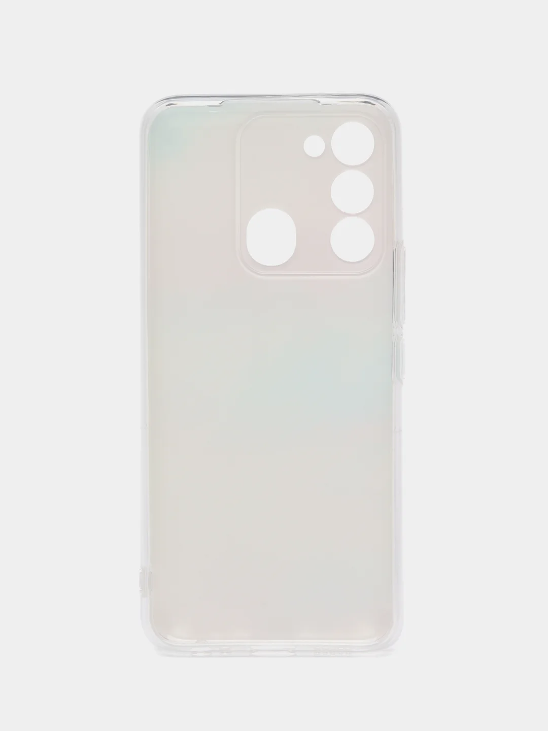 Пудровый силиконовый чехол на Tecno Spark Go 2022/8С/9 (Текно Спарк Гоу 2022/8С/9)