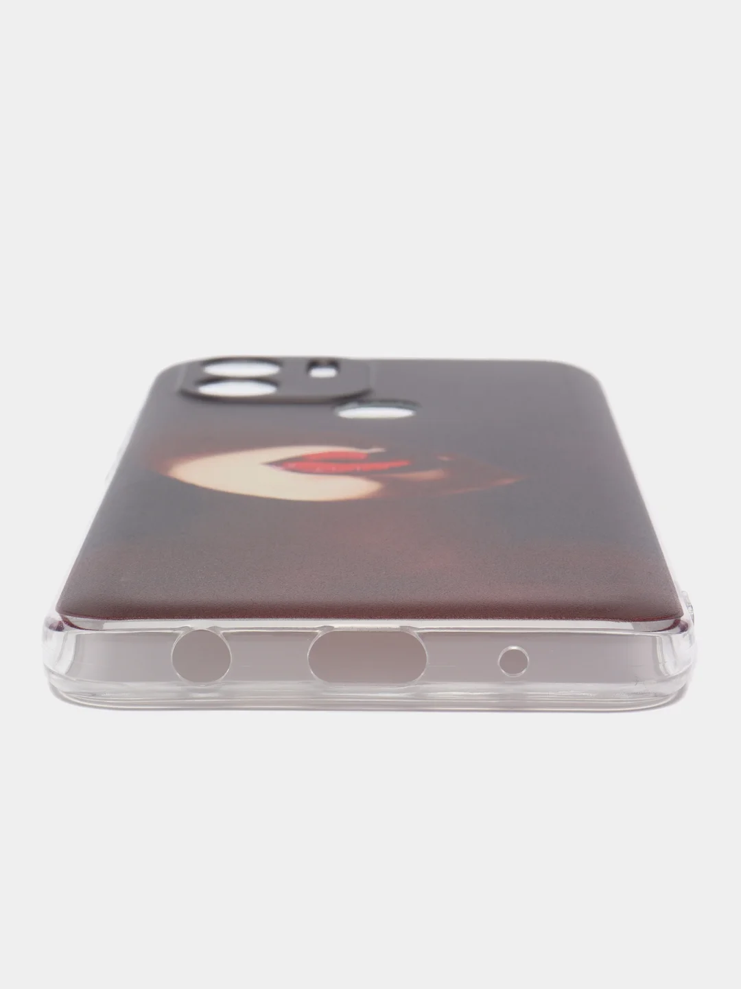 Фиолетовый силиконовый чехол на Xiaomi Redmi A1+/Redmi A2+/Poco C51/C50 (Редми A1 Плюс/Редми А2 Плюс)