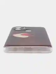 Фиолетовый силиконовый чехол на Xiaomi Redmi A1+/Redmi A2+/Poco C51/C50 (Редми A1 Плюс/Редми А2 Плюс)