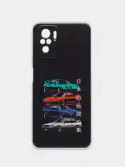 Хром чехол для Xiaomi Redmi Note 10/Note 10S/Poco M5s (Сяоми Редми Нот 10/Нот 10с/Поко M5с)