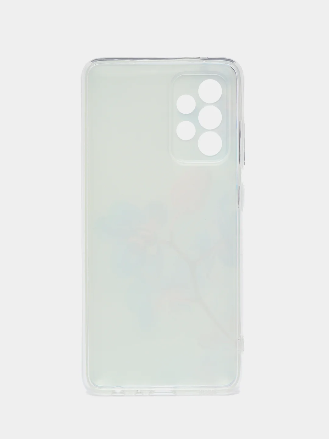 Лазурный силиконовый чехол на Samsung Galaxy A52/A52s (Самсунг А52/A52s)