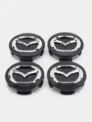 Колпачки заглушки на литые диски Мазда, Mazda, 56 мм / 57 мм