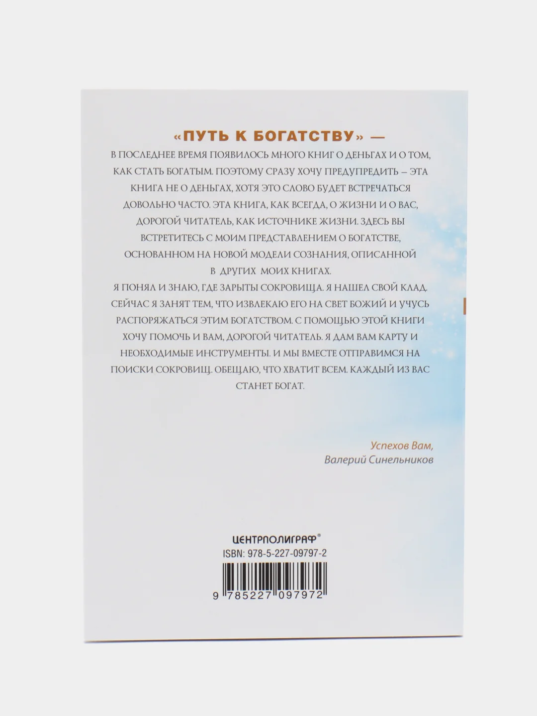 Синельников В.В. Путь к богатству. Как стать и богатым и счастливым, серия: мини