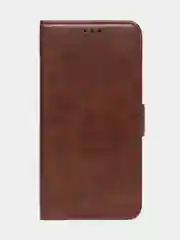 Коричневый чехол-книжка GQ Lite для Infinix Note 30 Pro из высококачественной кожи