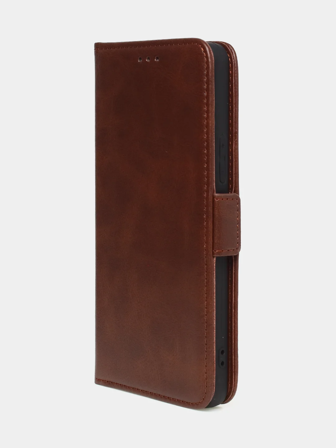 Коричневый чехол-книжка GQ Lite для Infinix Note 30 Pro из высококачественной кожи