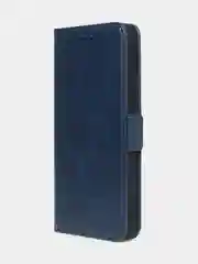 Синий чехол-книжка GQ Lite для Infinix Note 30 Pro из высококачественной кожи