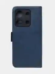 Синий чехол-книжка GQ Lite для Infinix Note 30i, из высококачественной кожи