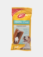 Лакомство для собак мелких пород Biff Dental Care, жевательный снек для чистки зубов, 45 г