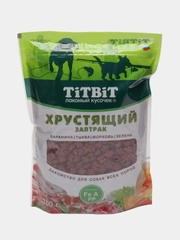 Лакомство для собак всех пород TiTBiT Завтрак хрустящий с бараниной, 700 г