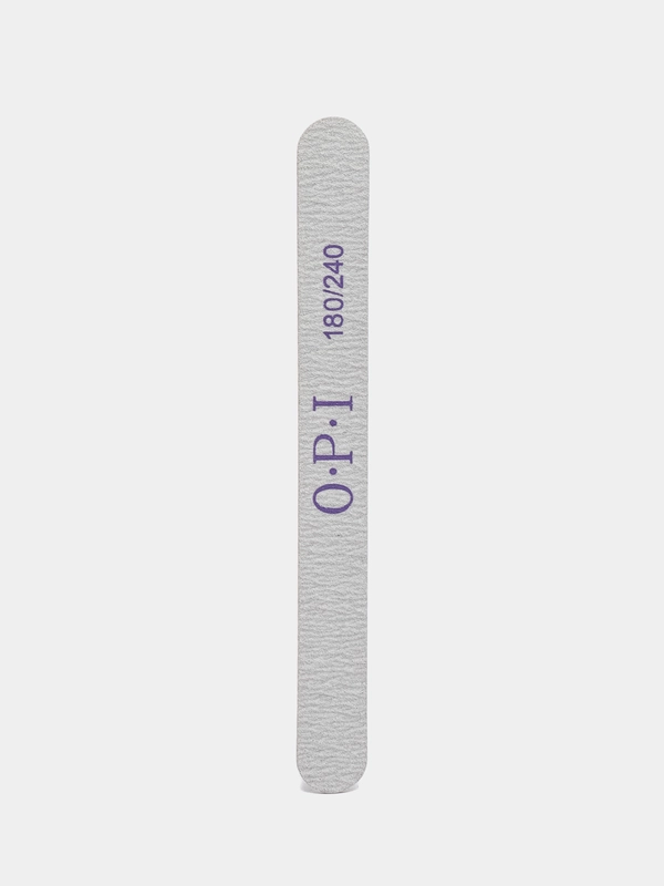 Пилка для ногтей OPI, на деревянной основе, 180/240