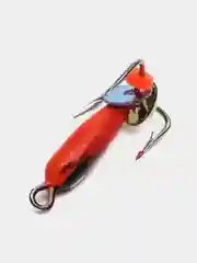 Алый мормышка вольфрам для рыбалки, крючки Mustad "Чертик", до 1,5г, зимняя, вольфрамовый черт