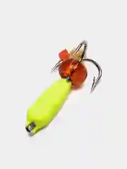 Лайм мормышка вольфрам для рыбалки, крючки Mustad "Чертик", до 1,5г, зимняя, вольфрамовый черт