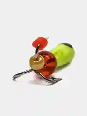 Лайм мормышка вольфрам для рыбалки, крючки Mustad "Чертик", до 1,5г, зимняя, вольфрамовый черт