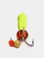 Лайм мормышка вольфрам для рыбалки, крючки Mustad "Чертик", до 1,5г, зимняя, вольфрамовый черт