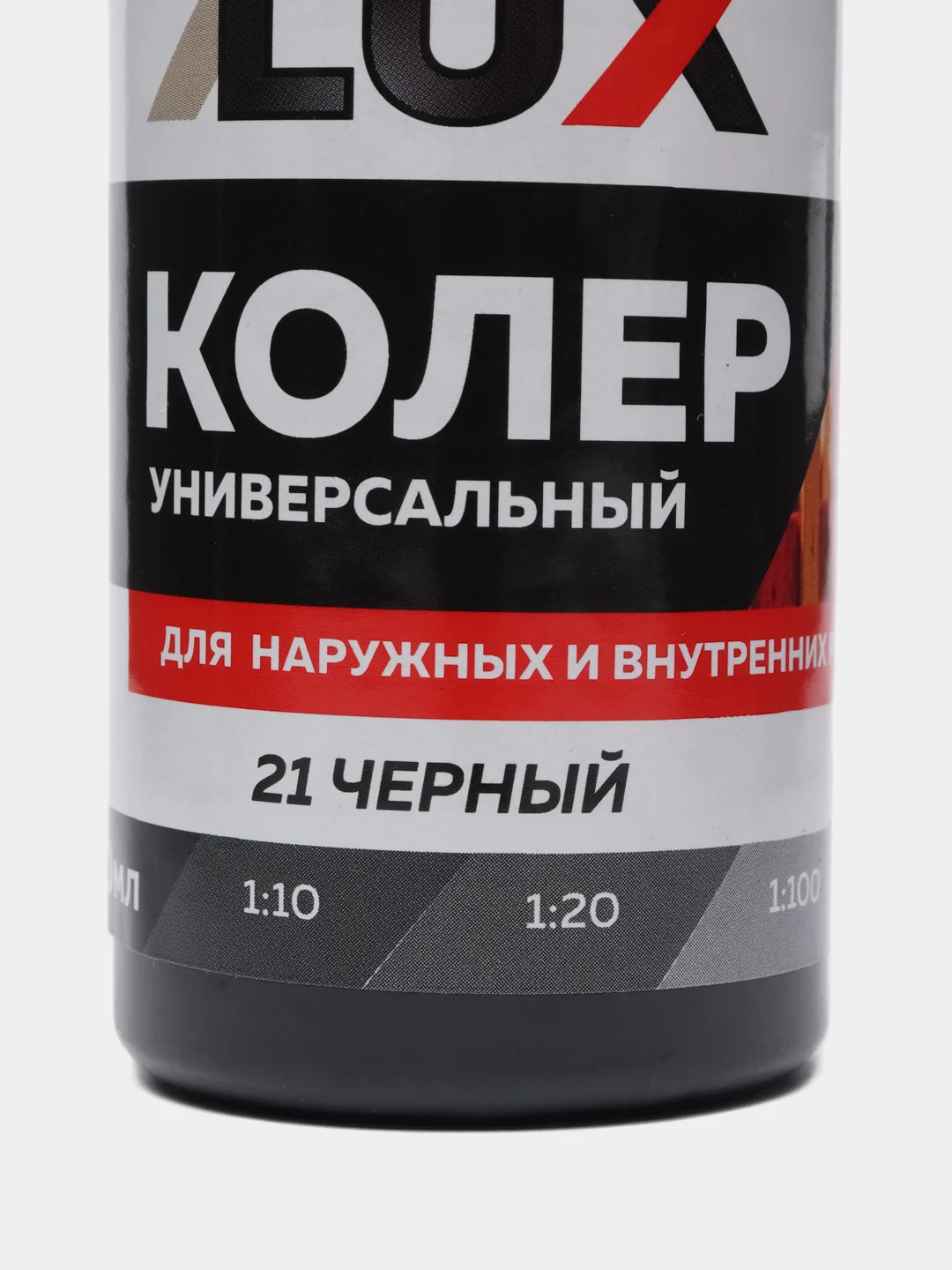 Черный колеровочная паста Оптилюкс, универсальная, 100 мл