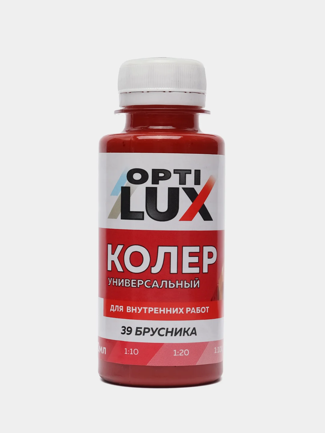 Коралловый колеровочная паста Оптилюкс, универсальная, 100 мл