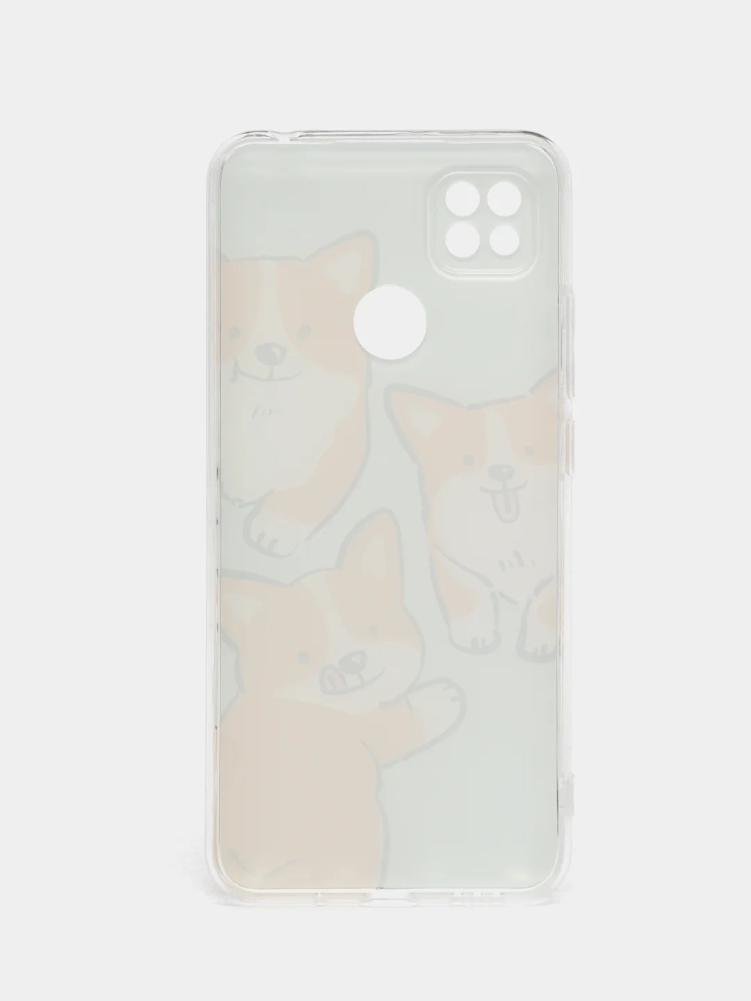 Пурпурный силиконовый чехол на Xiaomi Redmi 9C (Сяоми Редми 9C)