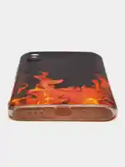 Оранжевый силиконовый чехол на Xiaomi Redmi 9A (Сяоми Редми 9A)
