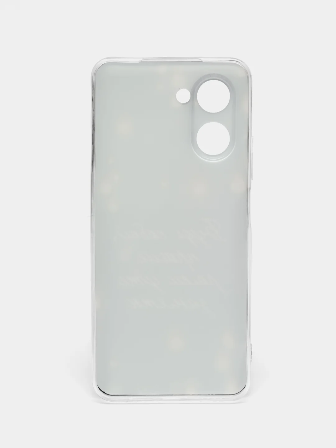 Серый силиконовый чехол на Realme C33 (Реалми С33)