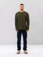 Зеленый джемпер мужской
