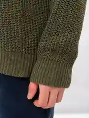 Зеленый джемпер мужской