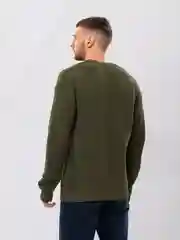 Зеленый джемпер мужской