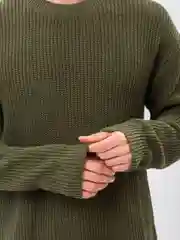 Зеленый джемпер мужской