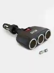 A80925S Разветвитель прикуривателя 12/24 (на 3 выхода+USB) CS316