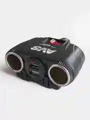 A80922S Разветвитель прикуривателя 12/24 (на 2 выхода+2USB) CS230U