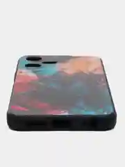 Фиолетовый чехол для Tecno POVA Neo 3, с принтом, с рисунком, Техно Пова Нео 3