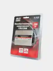 Автомобильный инвертор AVS 200Вт, 12/220V, IN-200W