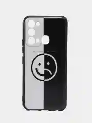 Золотистый хаки силиконовый чехол для Itel Vision 3, с принтом, с рисунком, Ител Вижен 3