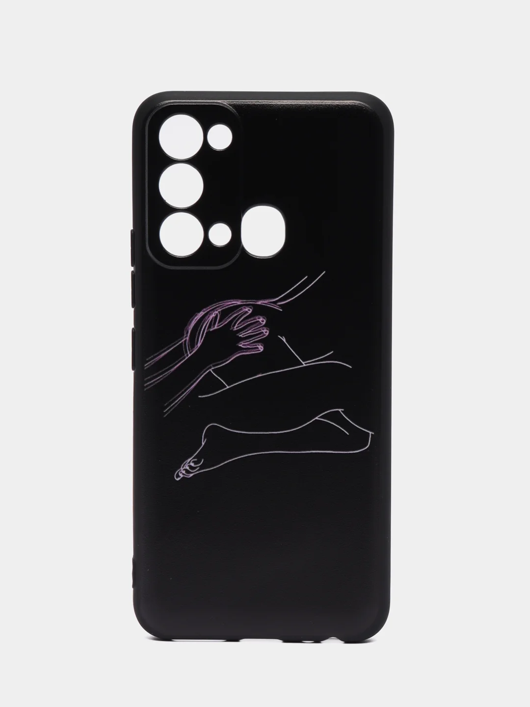 Слоновая кость силиконовый чехол для Itel Vision 3, с принтом, с рисунком, Ител Вижен 3