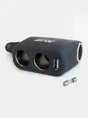 43264 Разветвитель прикуривателя 12/24 (на 3 выхода+USB) CS311U