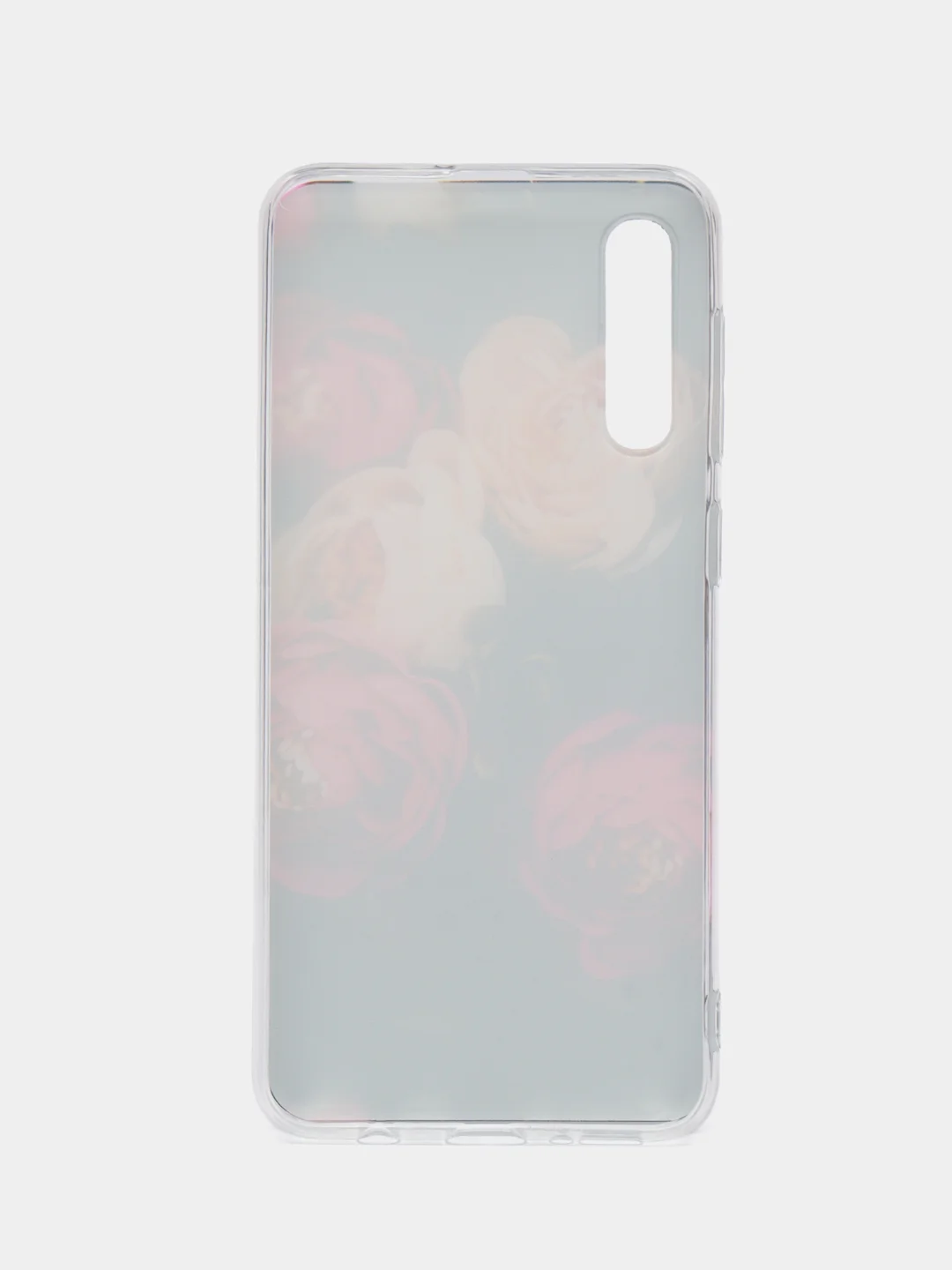 Кораллово-розовый силиконовый чехол на Samsung (Самсунг) Galaxy A50 / A30S