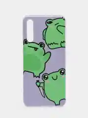 Лавандовый силиконовый чехол на Samsung (Самсунг) Galaxy A50 / A30S