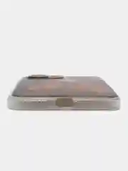 Коричневый силиконовый чехол на Xiaomi Mi 11 Lite/5G NE (Сяоми Ми 11 Лайт/5G NE)