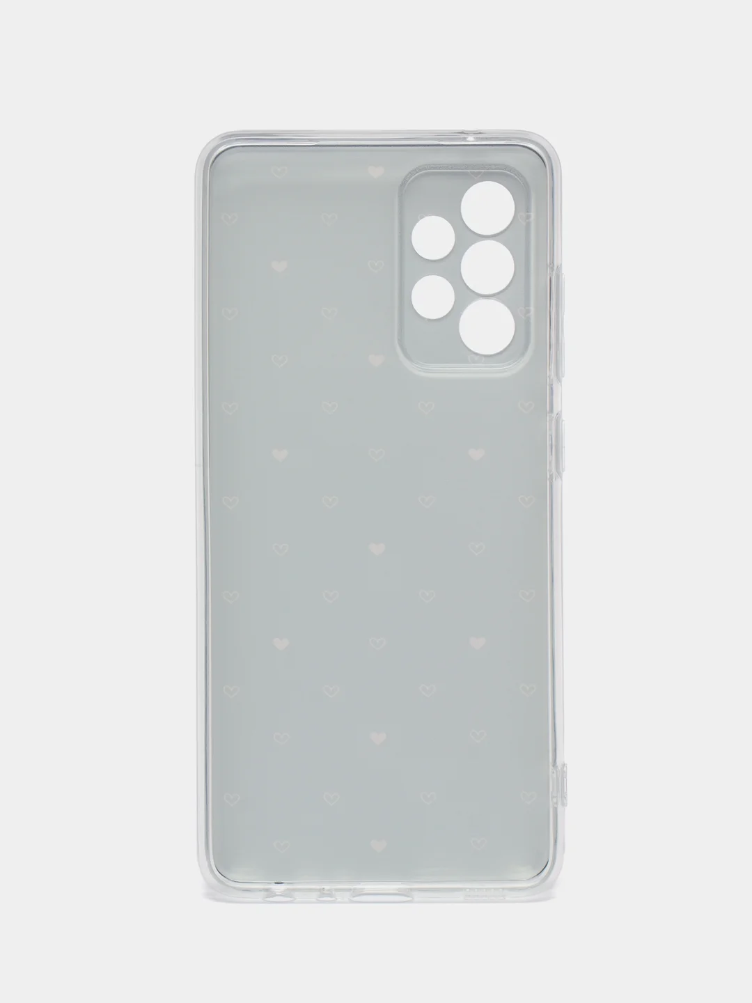 Черный силиконовый чехол на Samsung Galaxy A52/A52s (Самсунг А52/A52s)