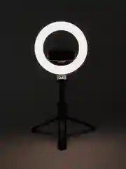 Белый монопод трипод с кольцевой лампой для телефона 3 в 1, цветной RGB штатив, подарок, селфи