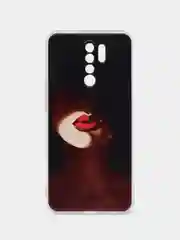 Фиолетовый силиконовый чехол для Xiaomi Redmi 9 (Сяоми Редми 9)