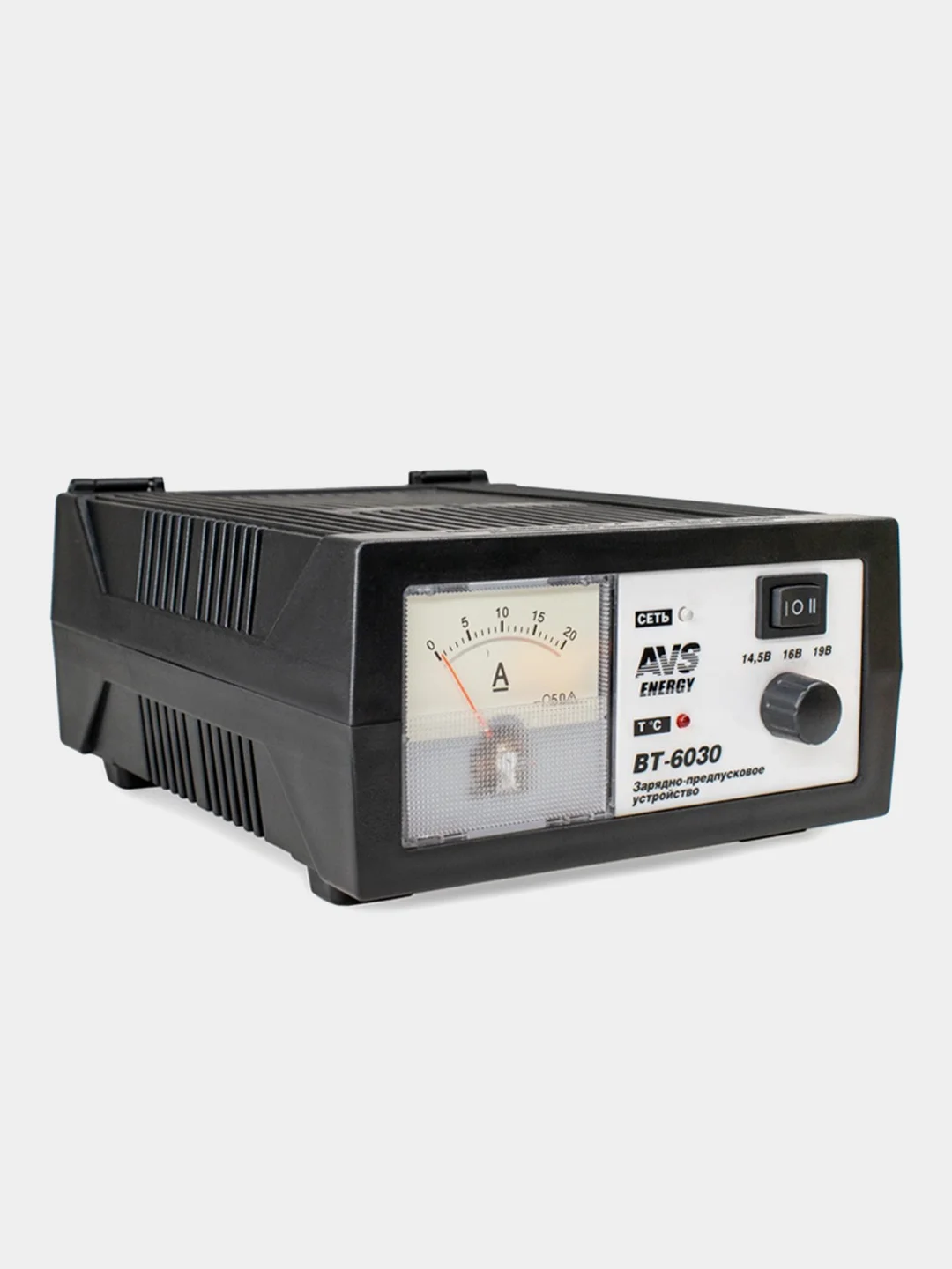 Зарядное устройство для автомобильного аккумулятора AVS BT-6030 (20A) 12V A78866S