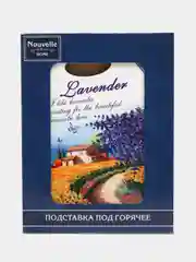 Подставка под горячее с пробкой "Прованс", 15*20*0,5 см, подарочная упаковка